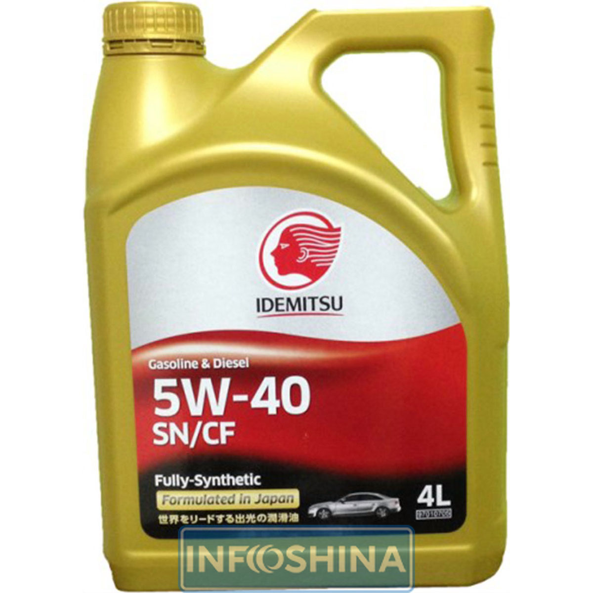 Купить масло IDEMITSU 5W-40 SN/CF (4л)