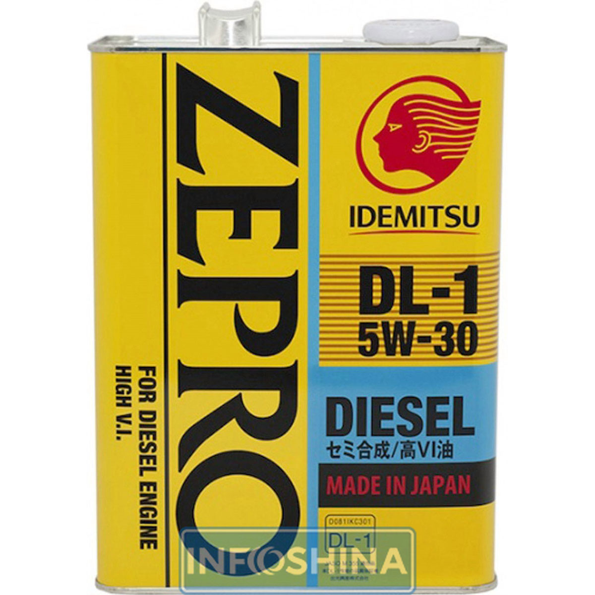 IDEMITSU Zepro Diesel DL-1 5W-30