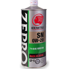 Купить масло IDEMITSU Zepro Eco Medalist 0W-20 SN/GF-5 (1л)