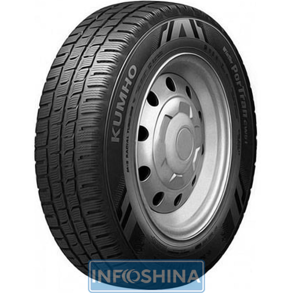 Купить шины Kumho PorTran CW51 205/75 R16C 110/108R