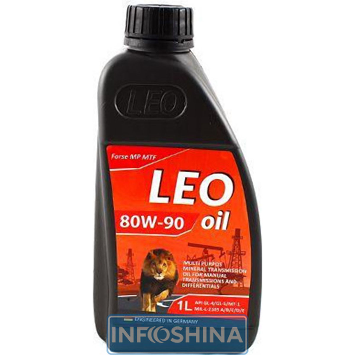Купить масло LEO OIL Forse MP MTF SAE 80W-90 GL-4/GL-5 (1л)