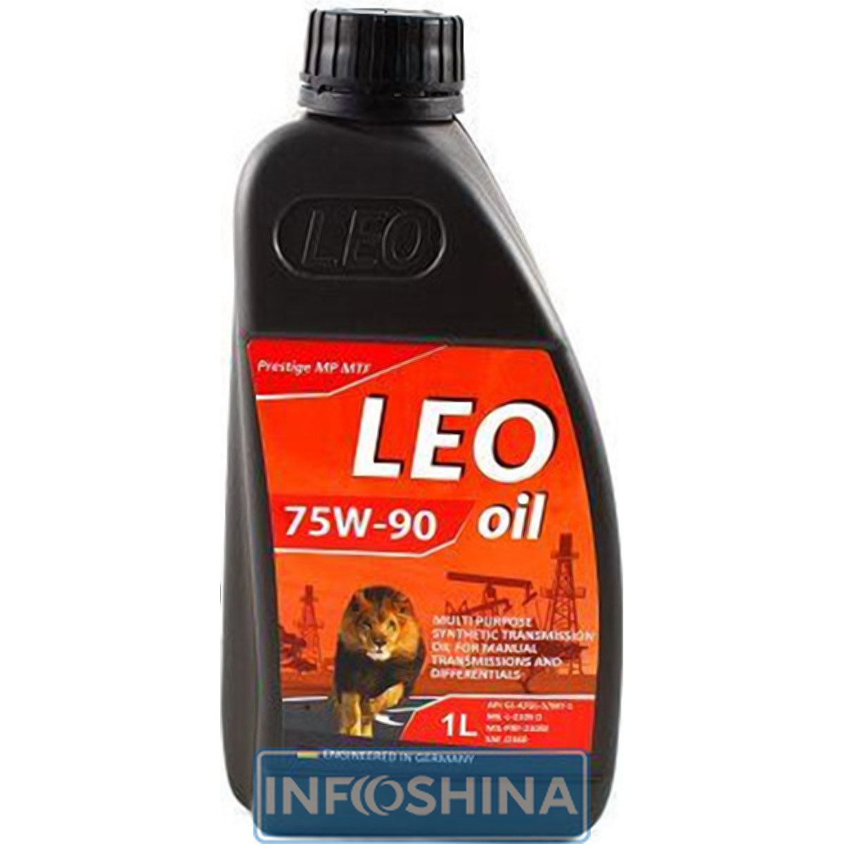Купить масло LEO OIL Prestige MP MTF SAE 75W-90 GL-4/GL-5/MT-1 (1л)