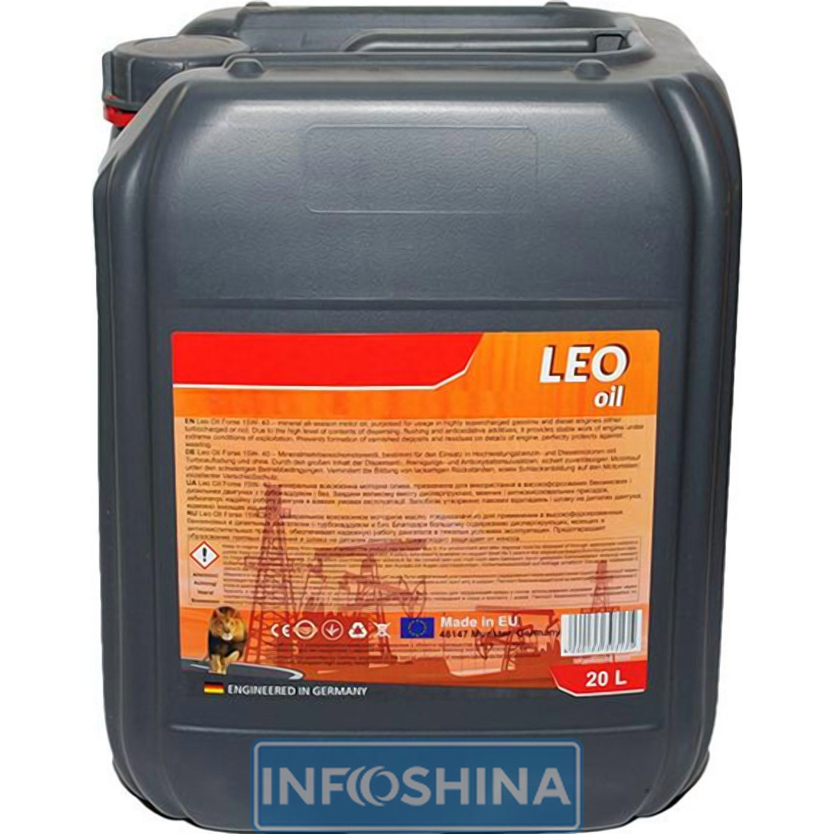 Купити масло LEO OIL Energy Nano 10W-40 (20л)