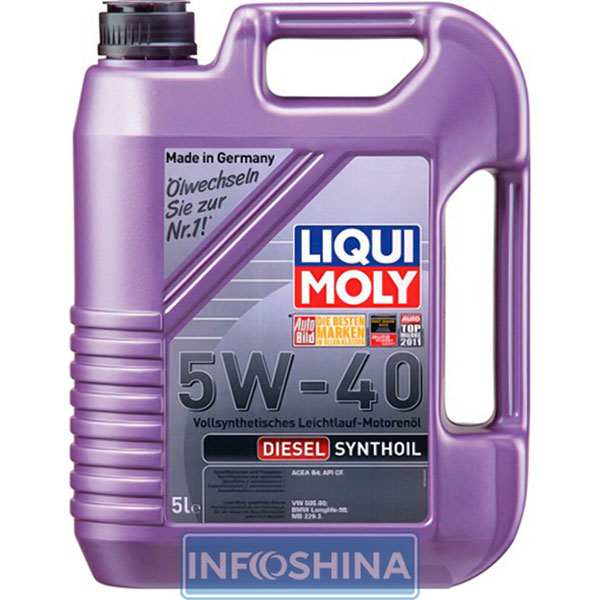 Liqui Moly Diesel Synthoil 5W-40 (5л)