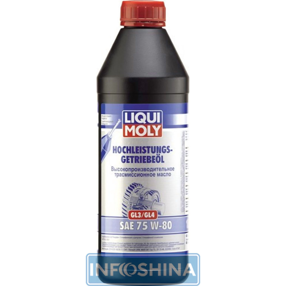Купити масло Liqui Moly Hochleistungs-Getriebeoil GL-3/GL-4 75W-80 (1л)