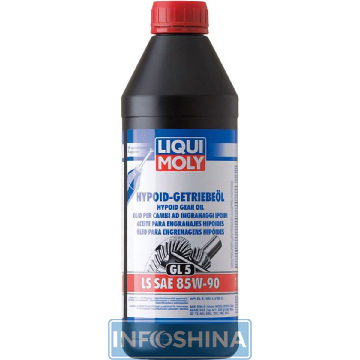 Купити масло Liqui Moly Hypoid-Getriebeoil LS GL-5 85W-90 (1л)