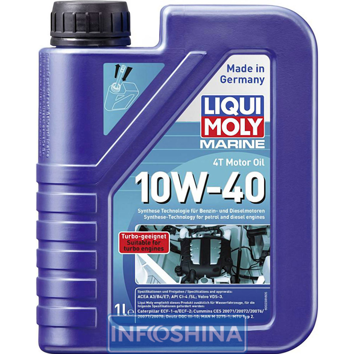 Liqui Moly Marine Motor oil 4T 10W-40