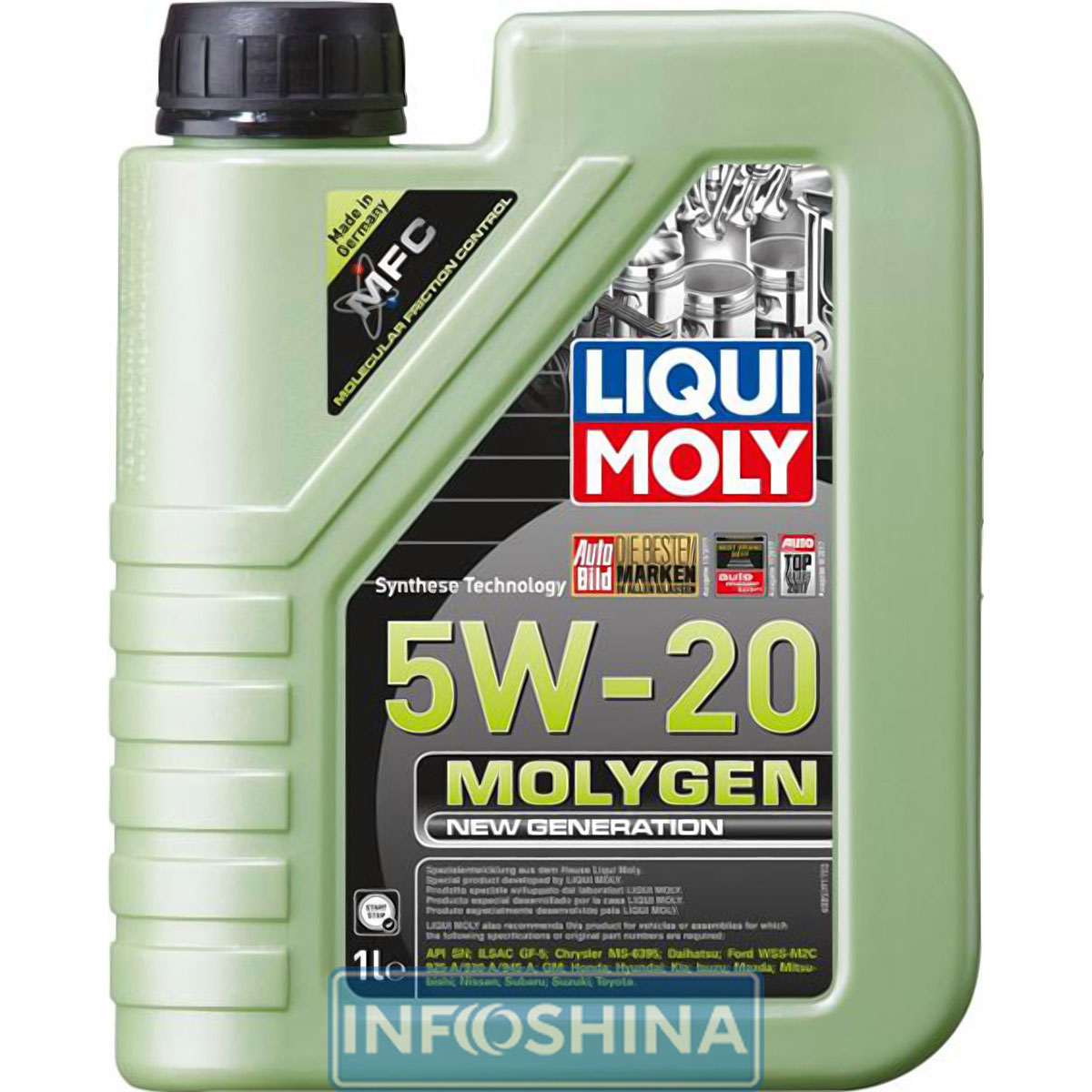 Купити масло Liqui Moly Molygen New Generation 5W-20 (1л)