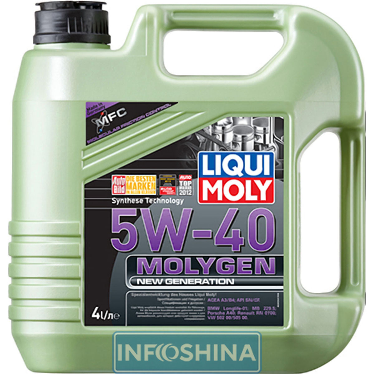 Купити масло Liqui Moly Molygen New Generation 5W-40 (4л)