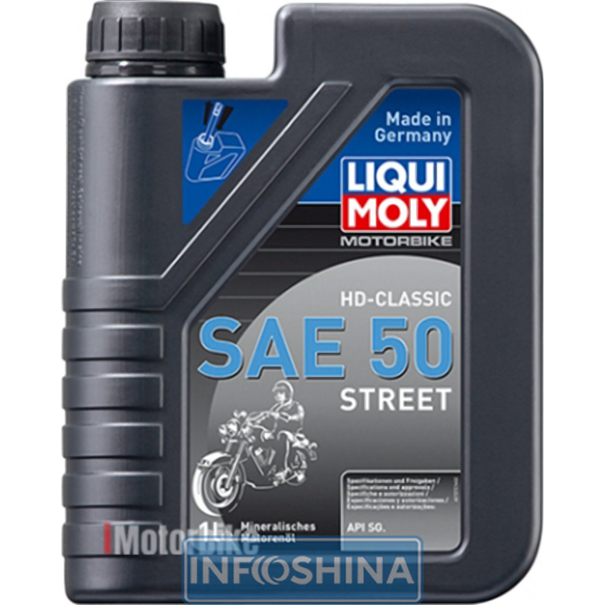 Купить масло Liqui Moly Motorbike HD-Classic Street SAE 50 (1л)