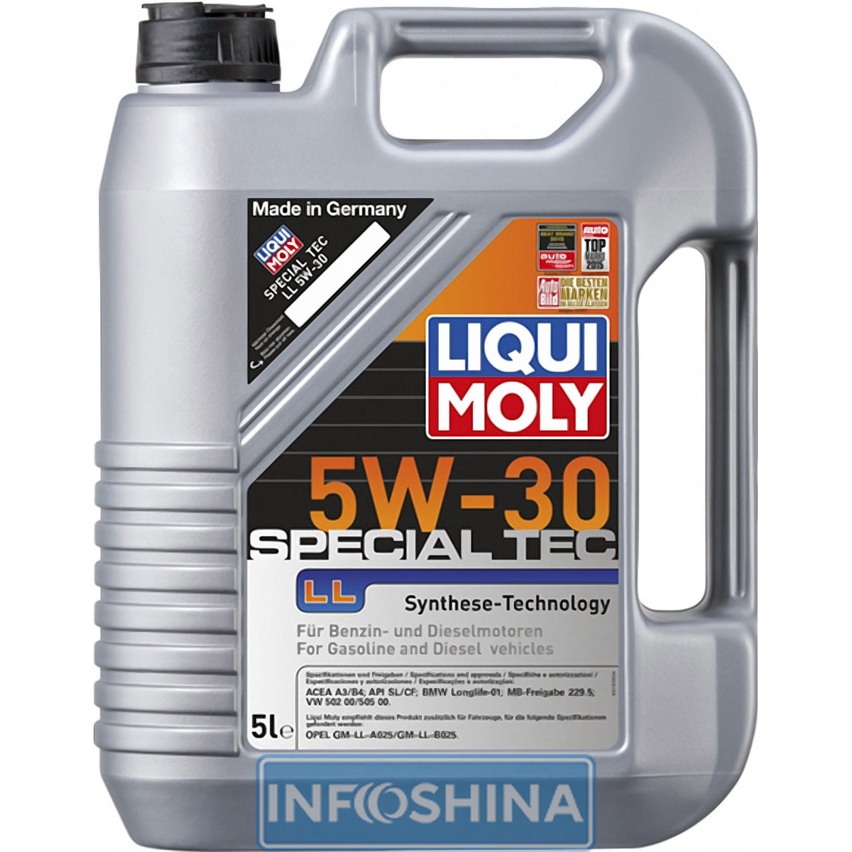 Купить масло Liqui Moly Special Tec LL 5W-30 (5л)