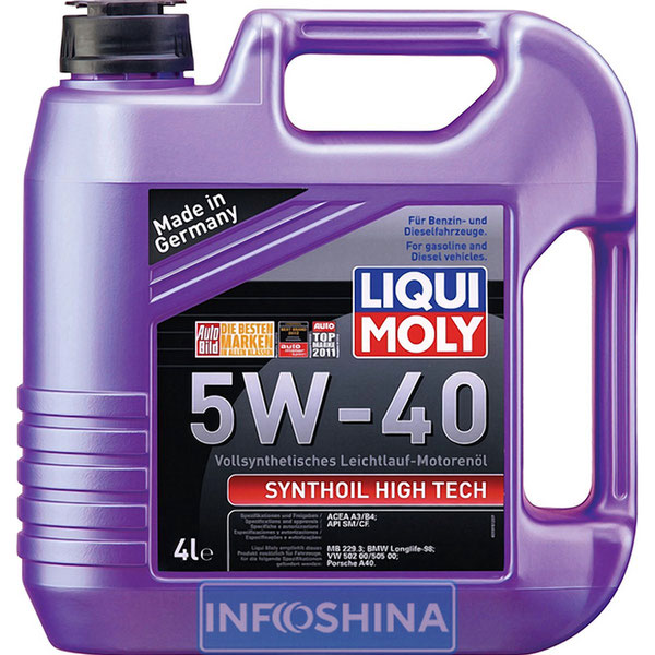 Liqui Moly Synthoil High Tech 5W-40 (4л)