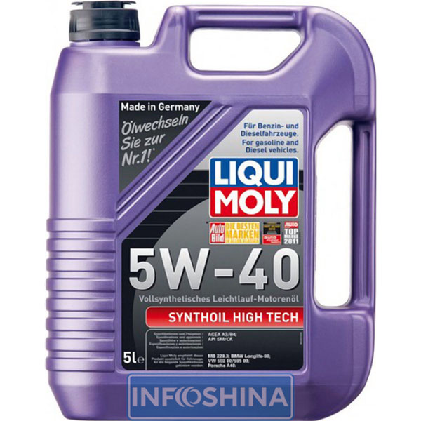 Liqui Moly Synthoil High Tech 5W-40 (5л)