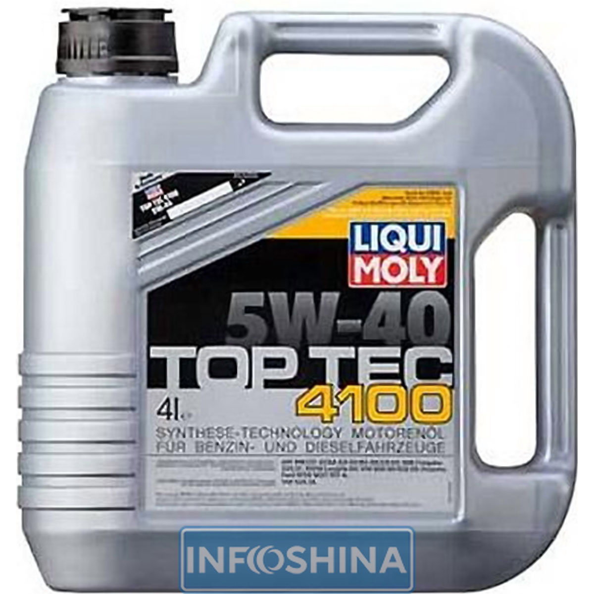 Купити масло Liqui Moly Top Tec 4100 5W-40 (4л)