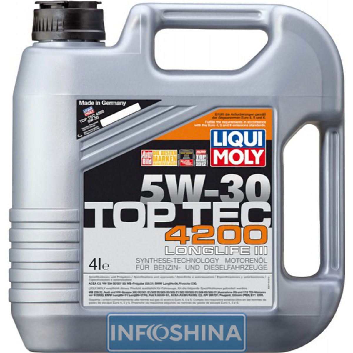 Купить масло Liqui Moly Top Tec 4200 5W-30 (4л)