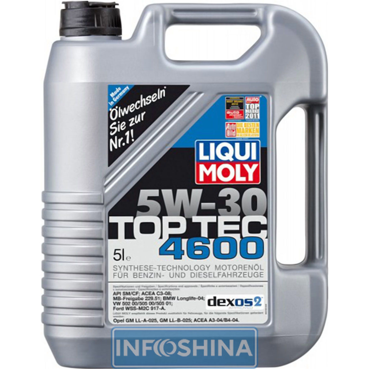 Купить масло Liqui Moly Top Tec 4600 5W-30 (5л)