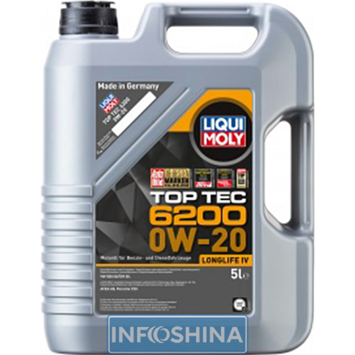 Купити масло Liqui Moly Top Tec 6200 0W-20 (5л)