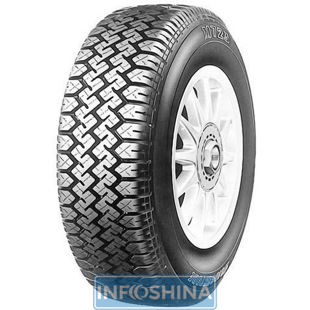Купить шины Bridgestone M723 225/75 R16C 121/120N