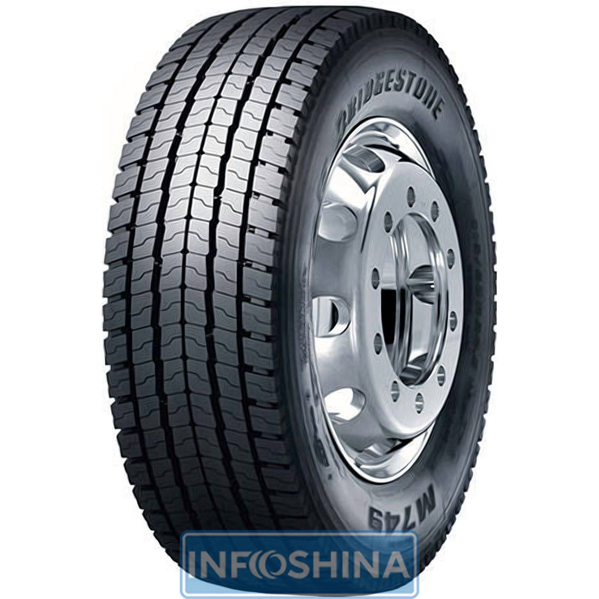Купить шины Bridgestone M749 Ecopia (ведущая ось) 295/80 R22.5 152/148M