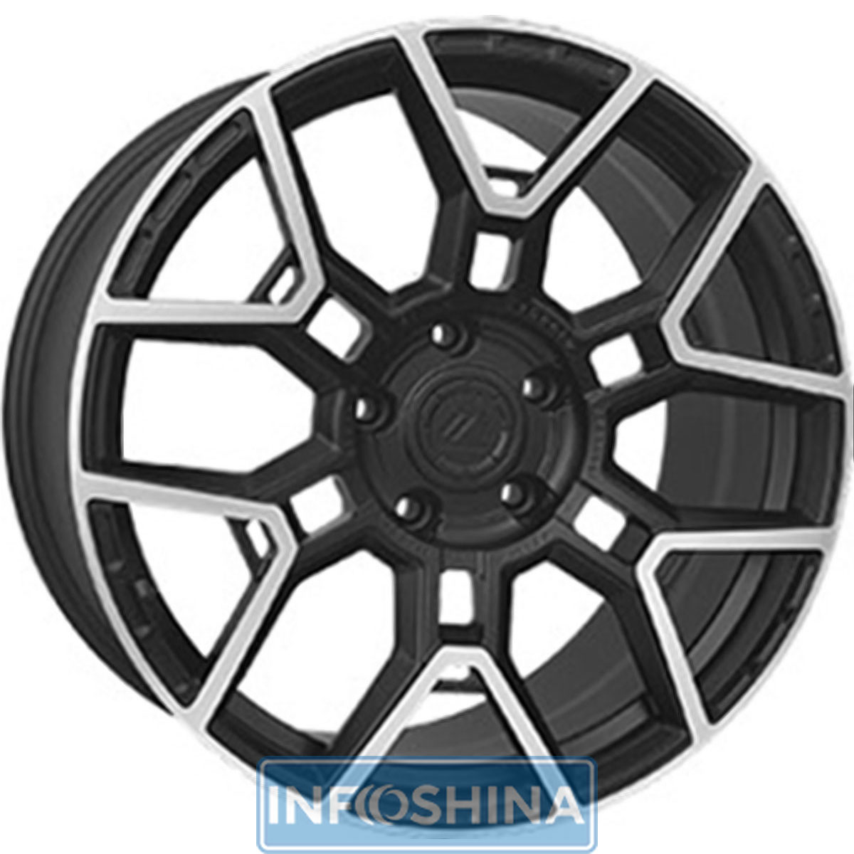 Купити диски Vissol Forged F-1120 Mate Black With Machined Face Dark Tint Matte R20 W9.5 PCD5x130 ET35 DIA84.1