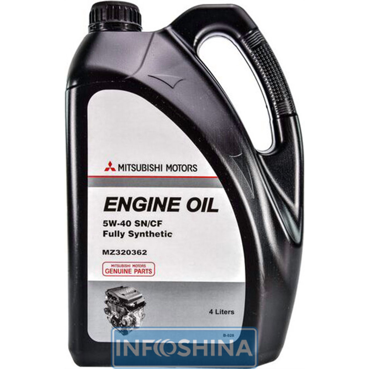 Купить масло Mitsubishi Engine Oil 5W-40 (4л)