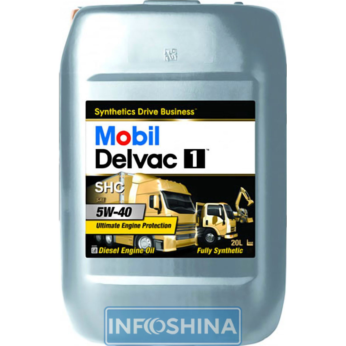 Купить масло Mobil Delvac 1 SHC 5W-40 (20л)