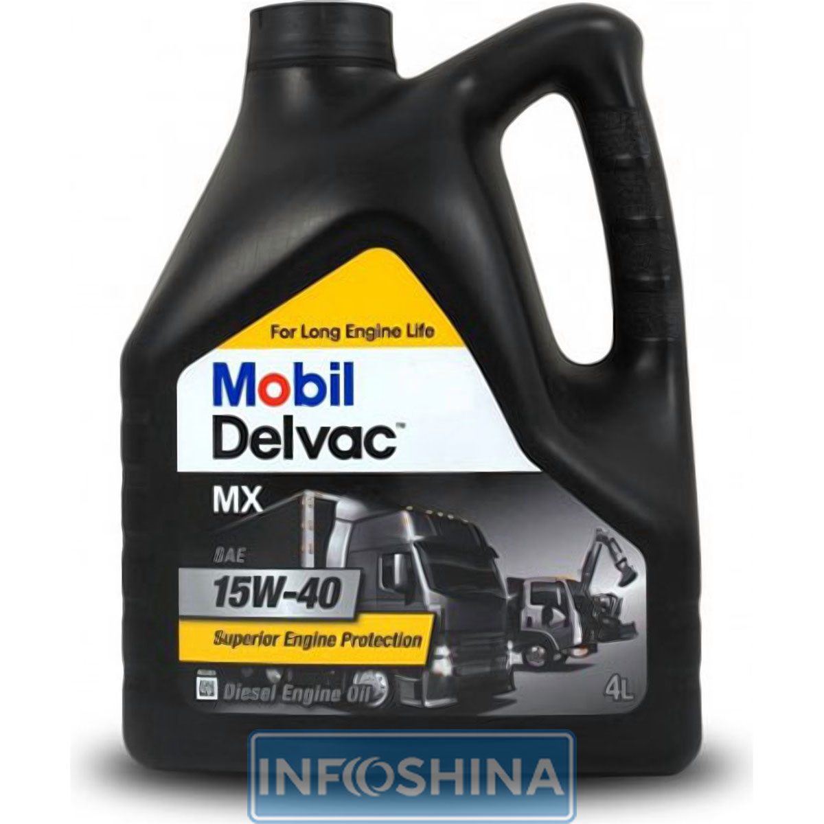 Купити масло Mobil Delvac MX 15W-40 (4л)