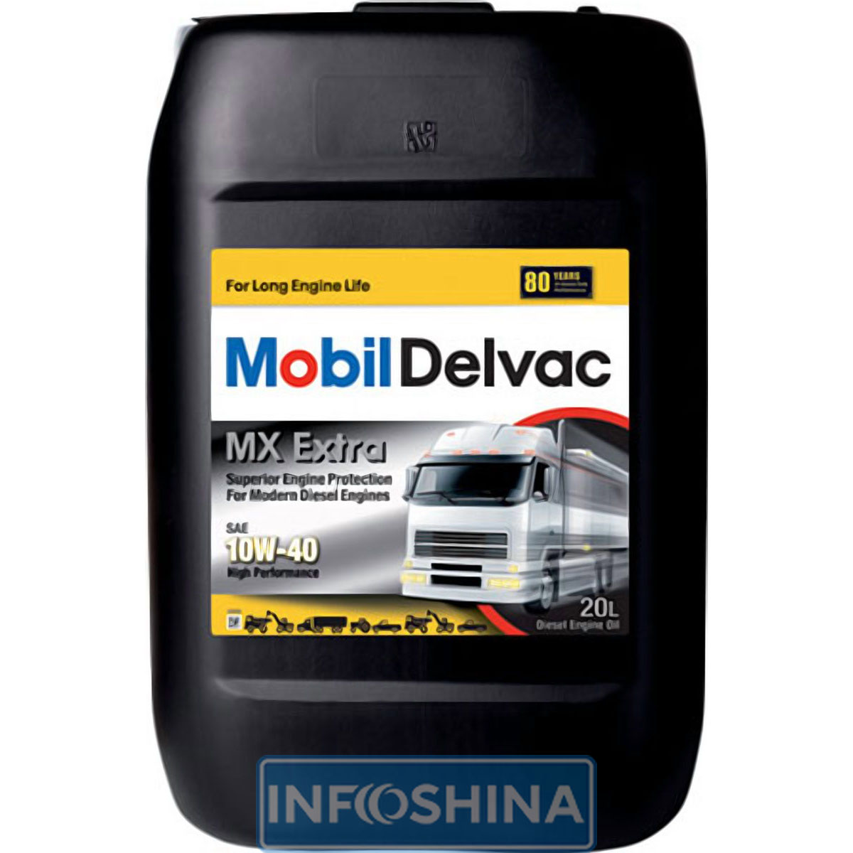 Купить масло Mobil Delvac MX Extra 10W-40 (20л)