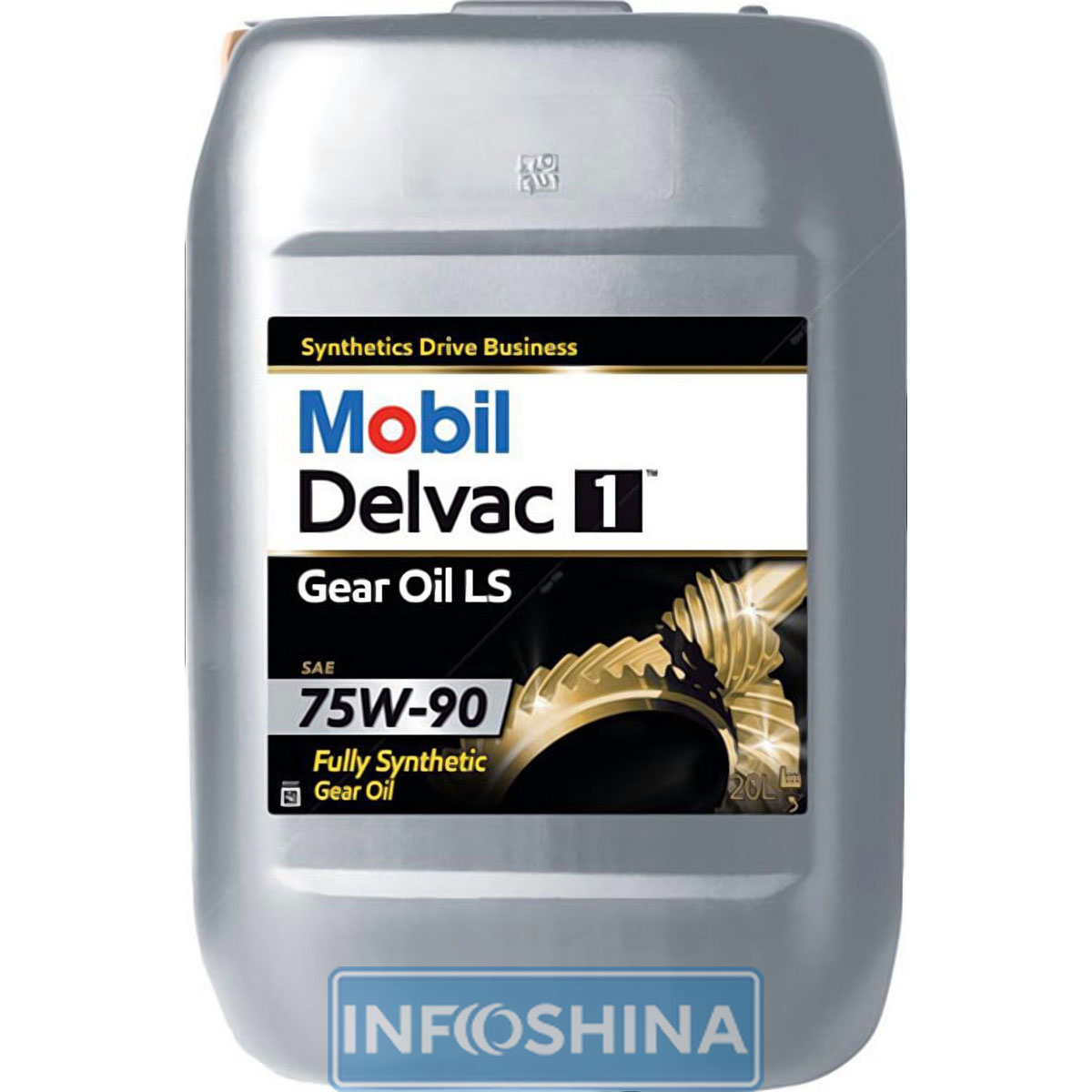 Купити масло Mobil Delvac Synthetic Gear Oil 75W-90 (20л)