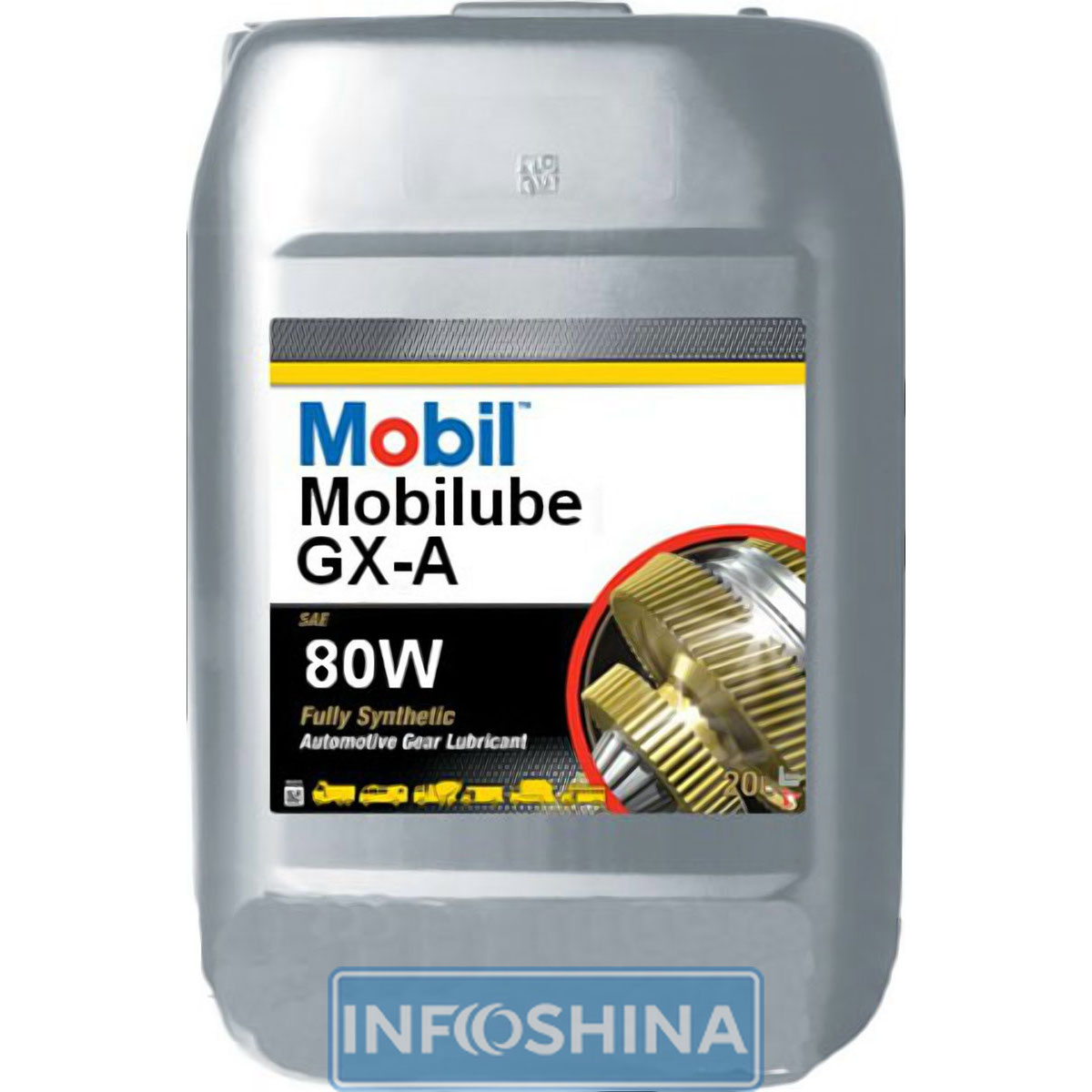 Купити масло Mobil Mobilube GX-A 80W (20л)