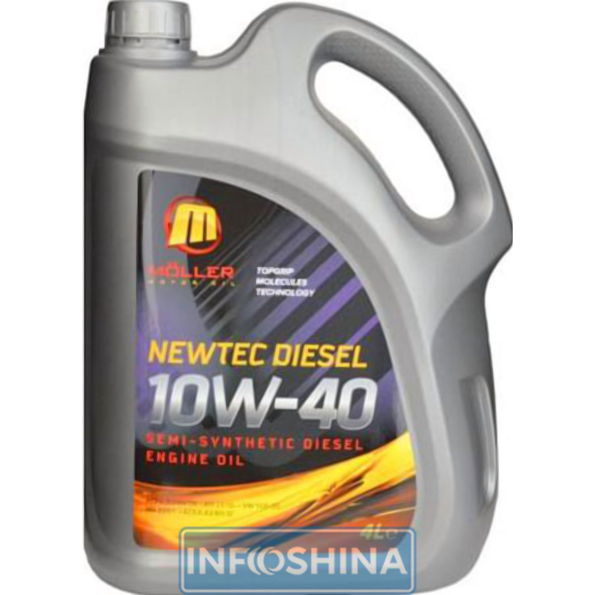 Купить масло Moller Diesel Newtec 10W-40 (4л)