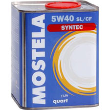 Купити масло Mostela Syntec SL/CF 5W-40 (4л)