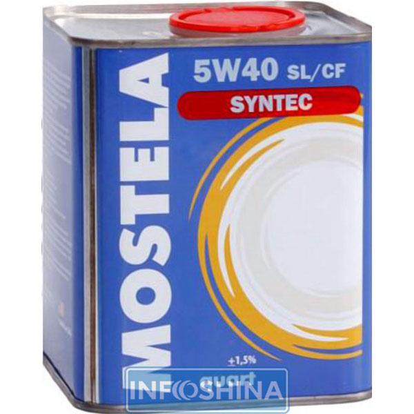 Mostela Syntec SL/CF 5W-40 (4л)