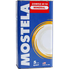 Купити масло Mostela Mineral SF/CC 20W-50 (5л)