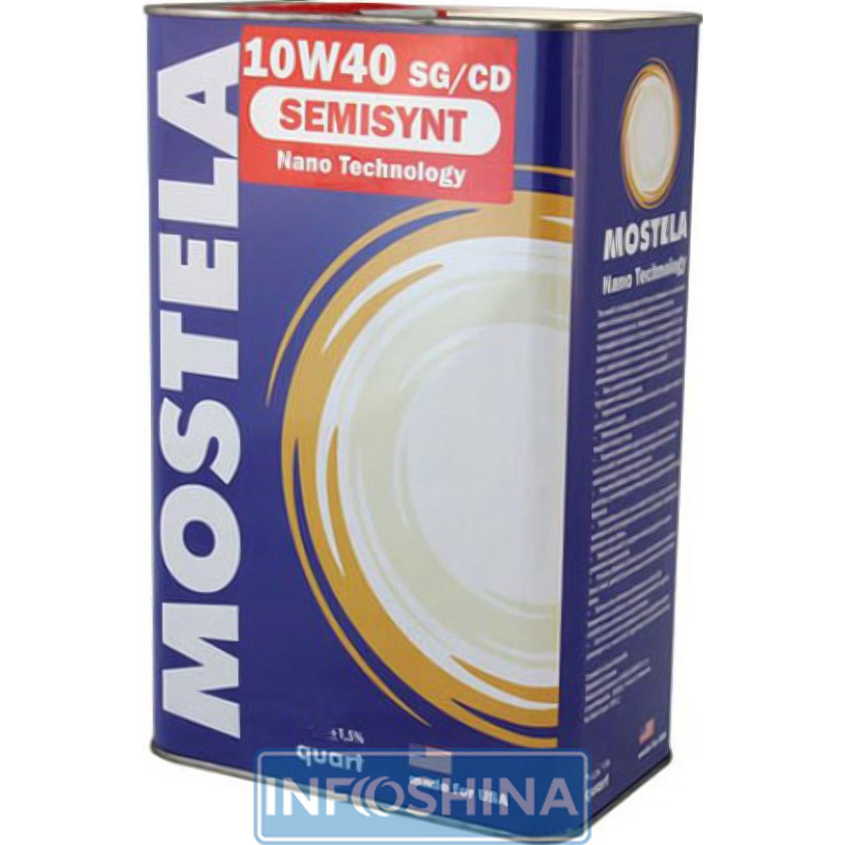 Купить масло Mostela SEMISYNT SG/CD 10W-40 (5л)