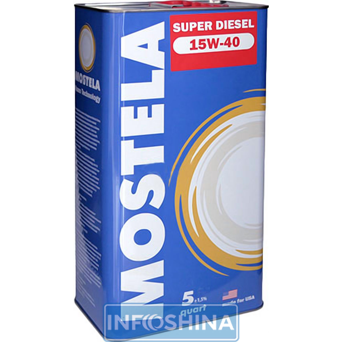 Купить масло Mostela SUPER DIESEL 15W-40 (5л)