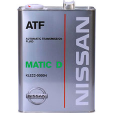 Купити масло Nissan ATF Matic Fluid D (4л)