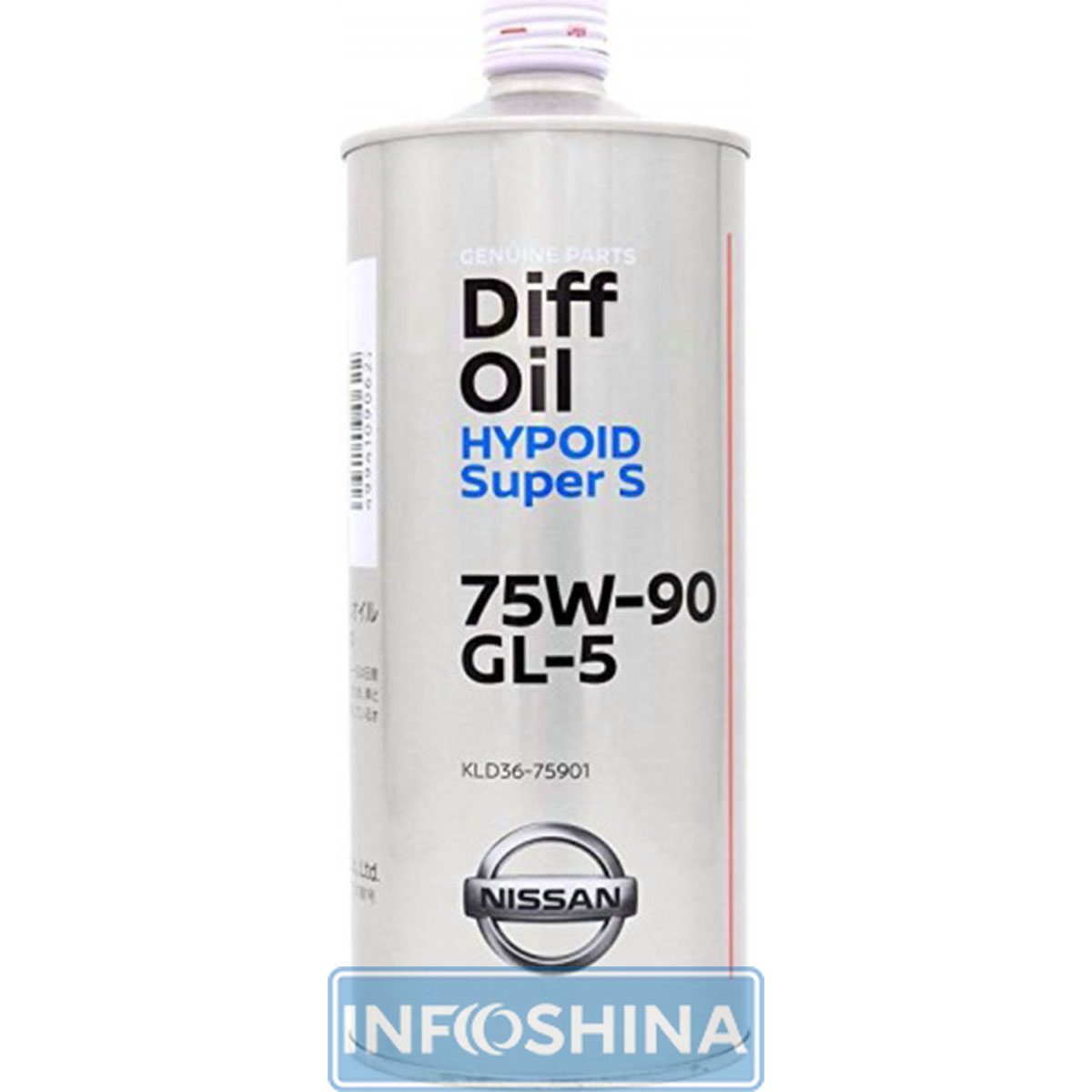 Купить масло Nissan Diff Oil Hypoid Super S 75W-90 GL-5 (1 л)