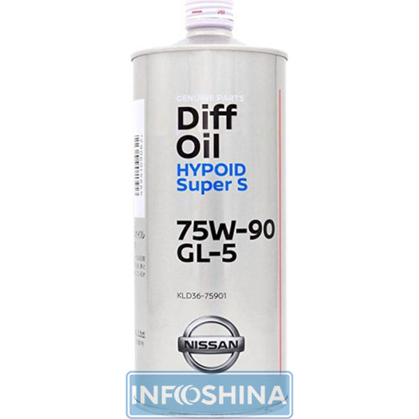 Nissan Diff Oil Hypoid Super S 75W-90 GL-5 (1 л)