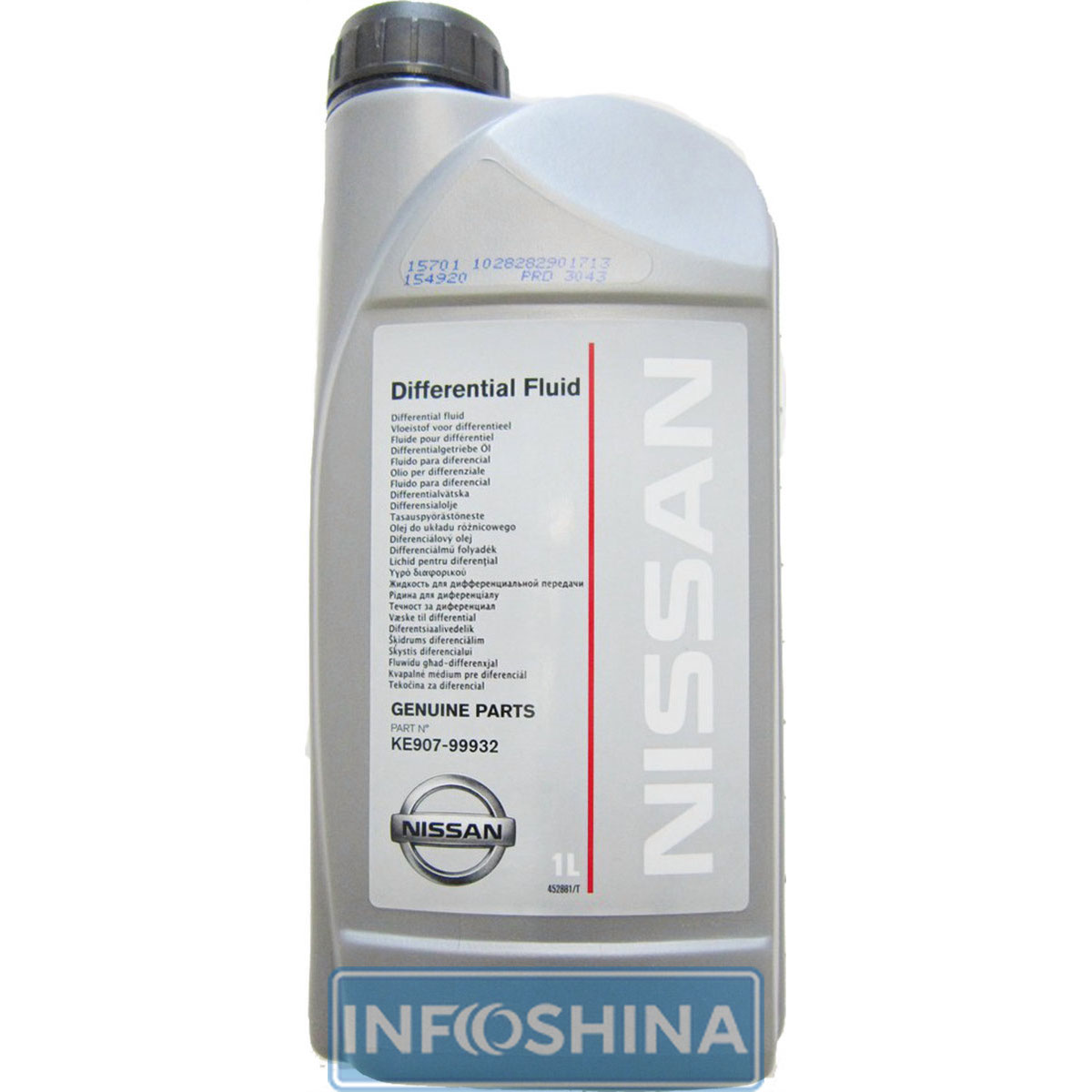Купить масло Nissan Differential Fluid