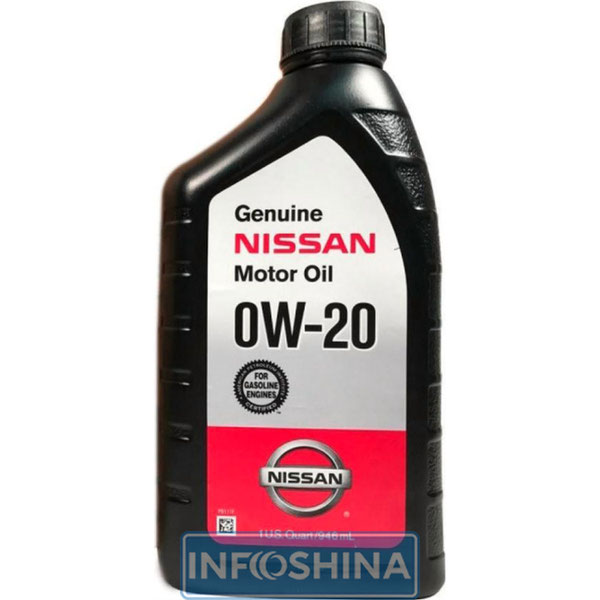 Nissan Genuine Motor Oil 0W-20 (0.946 л)