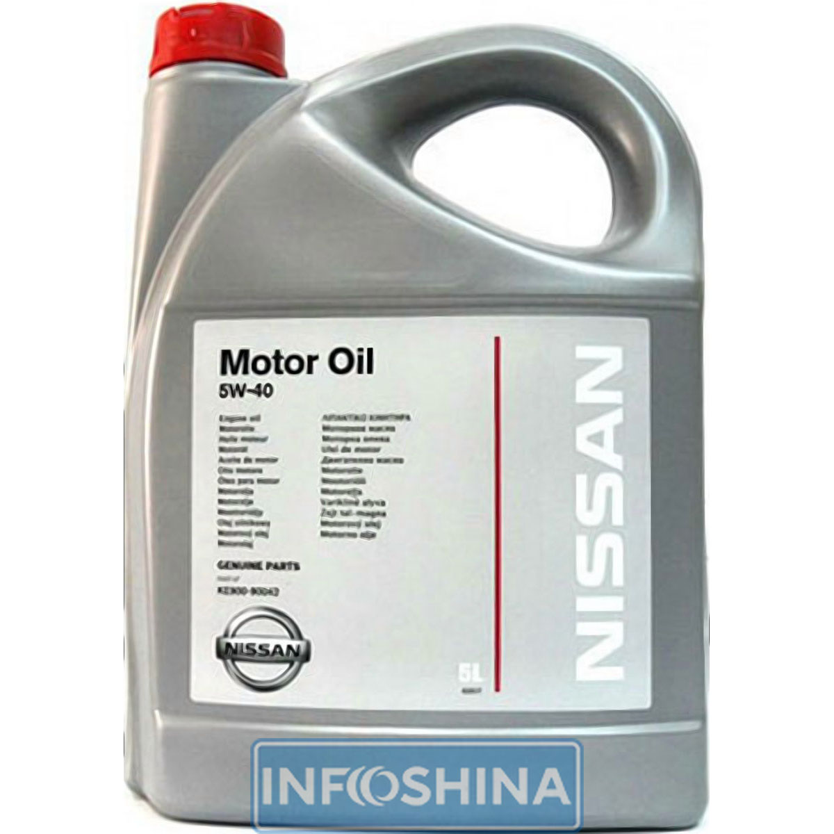 Купити масло Nissan Motor Oil 5W-40 (5л)