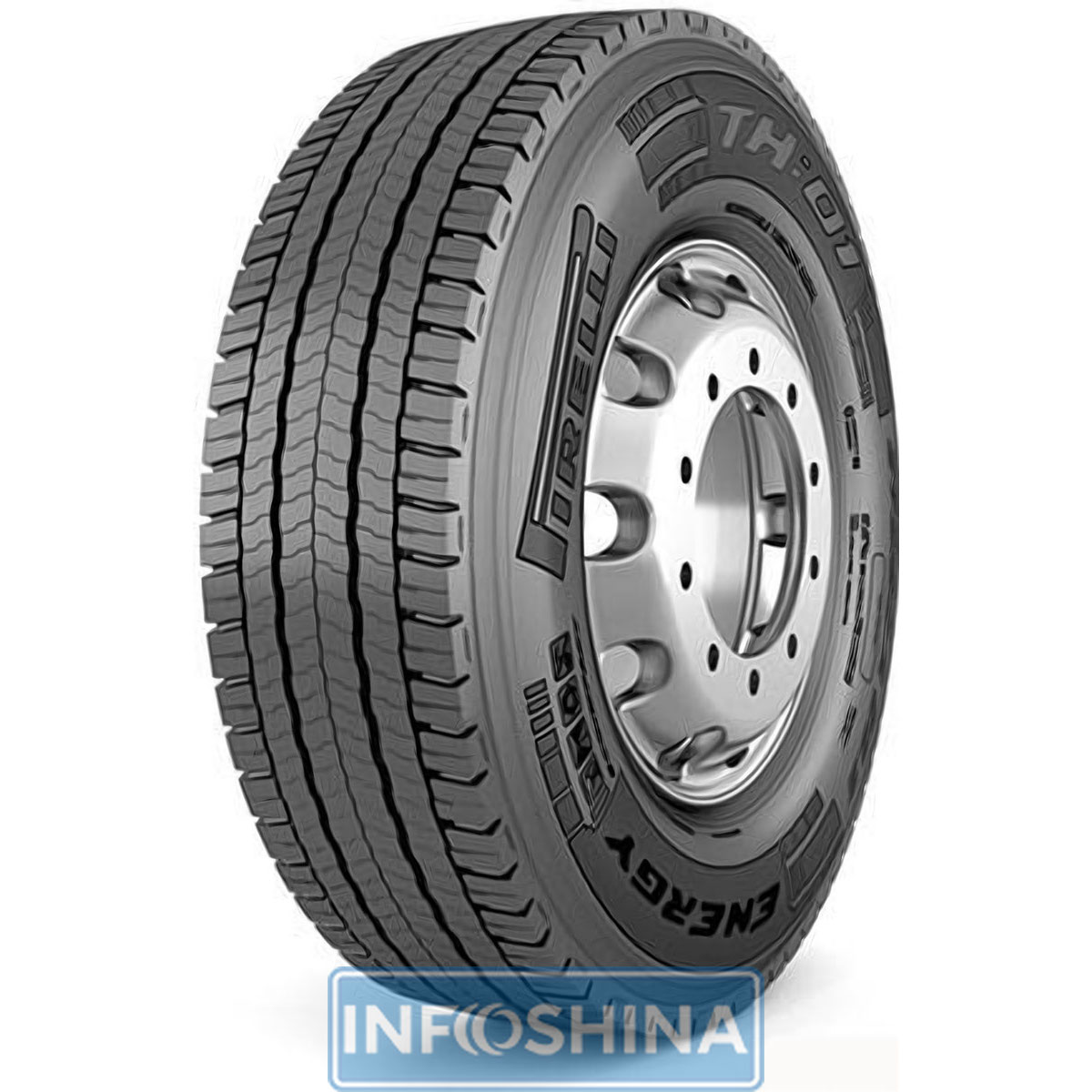 Купить шины Pirelli TH01 (ведущая ось) 295/80 R22.5 152/148M