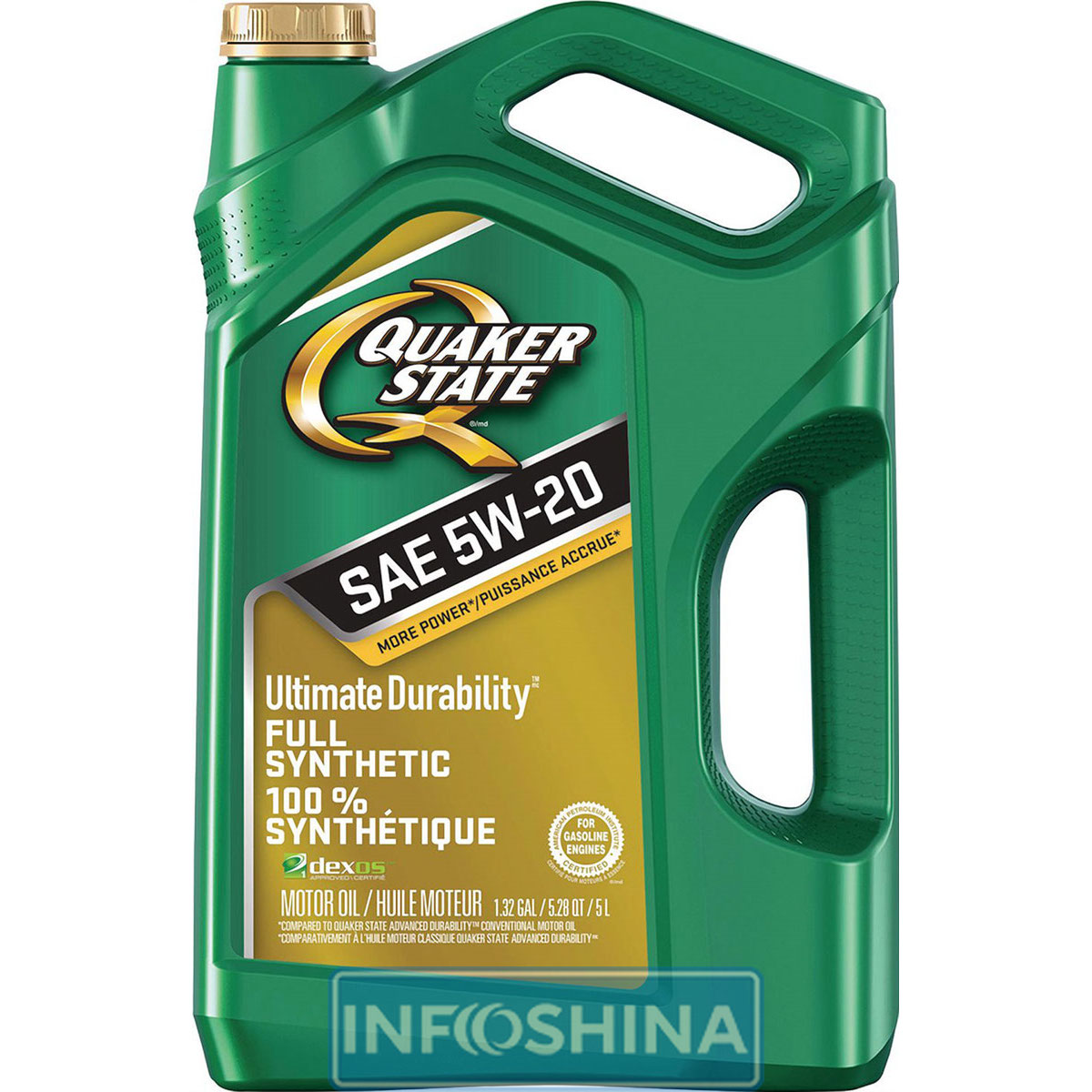Купити масло Quaker State Ultimate Durability 5W-20 (4.73 л)