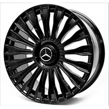 Купить диски Replica Mercedes 8125 Gloss Black R20 W9.5 PCD5x112 ET38 DIA66.6
