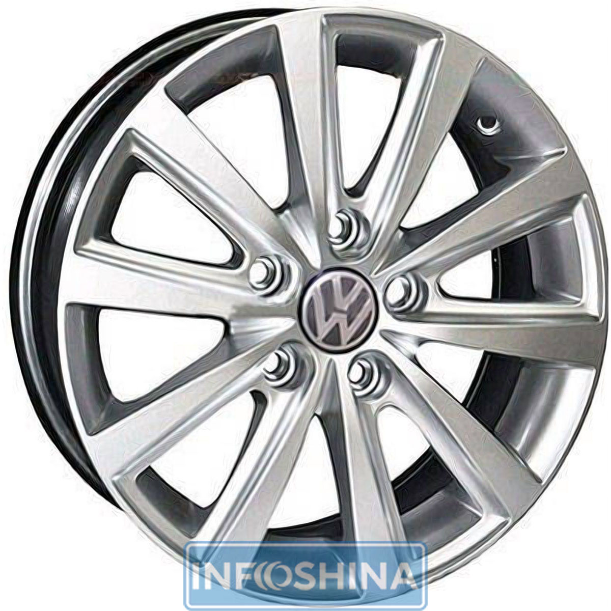 Купить диски Replica Volkswagen CT1318 HS R15 W6 PCD5x112 ET38 DIA57.1