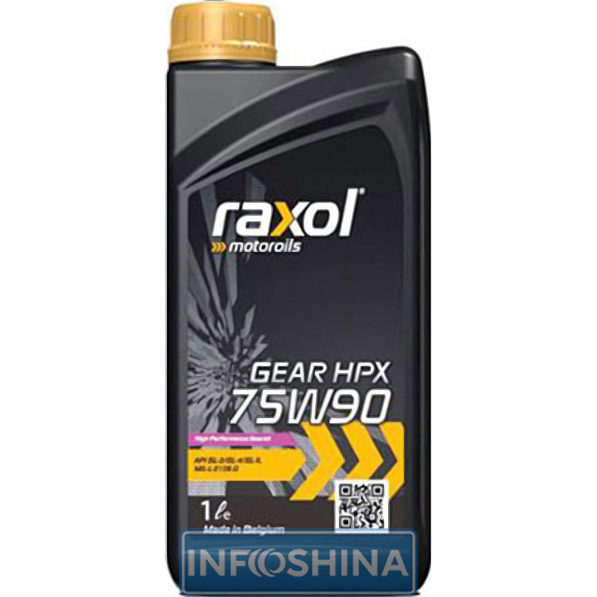 Купить масло Raxol Gear HPX 75W-90 (1л)