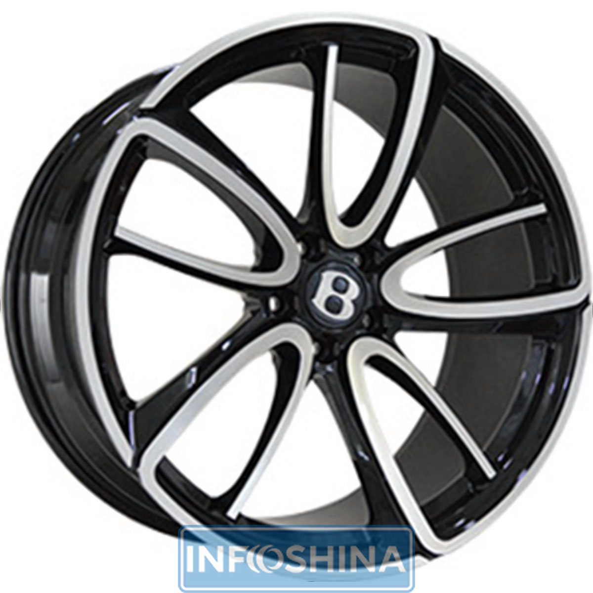 Купить диски Replica Forged BN1040L Gloss Black With Matte Polished