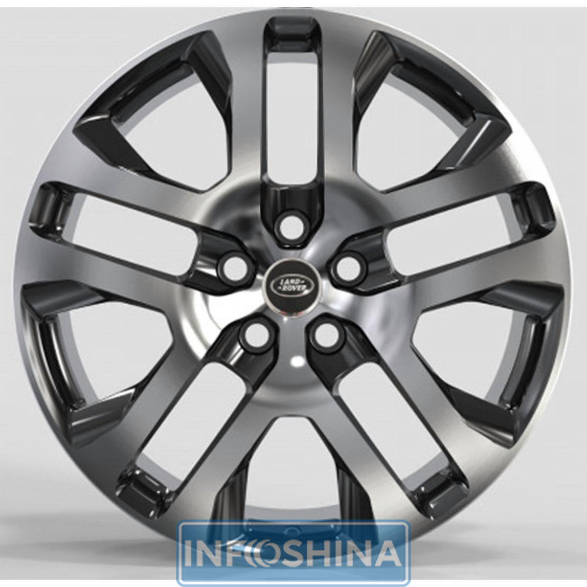 Купити диски Replica Forged LR2241 Gloss Black With Machined Face R20 W8.5 PCD5x120 ET41.5 DIA72.6