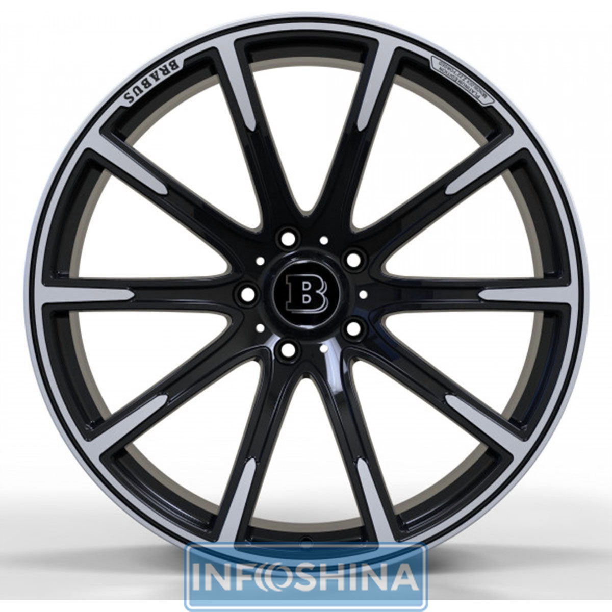 Replica Forged MR1115 Satin Black With Machined Face